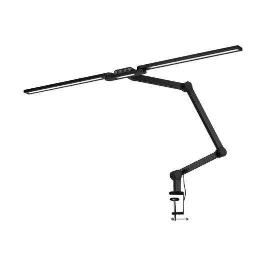 Glow L04 treatment desk lamp in black with adjustable head