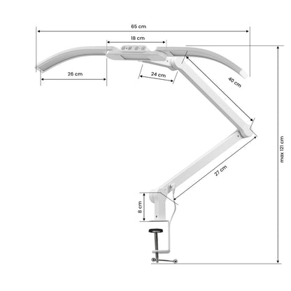 Glow L05 treatment desk lamp with packaging