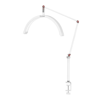 Glow MX3 lamp clamped to a treatment table