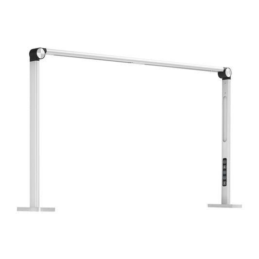 Glow ProLux foldable manicure lamp in silver with three LED panels