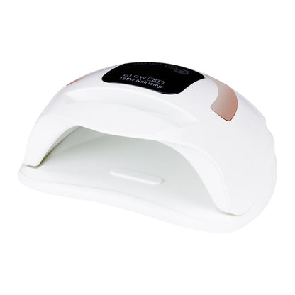 Glow S1 nail lamp front view with the curing hood open