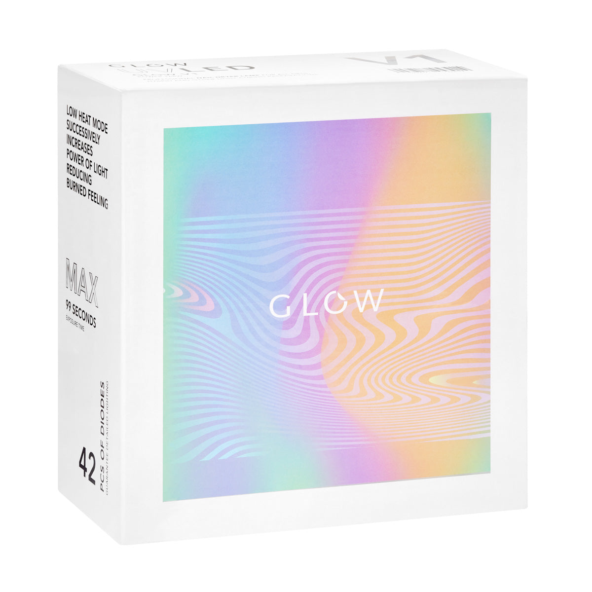 Glow V1 nail lamp with retail packaging