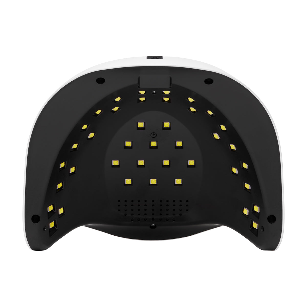 Glow V1 nail lamp gold finish detail