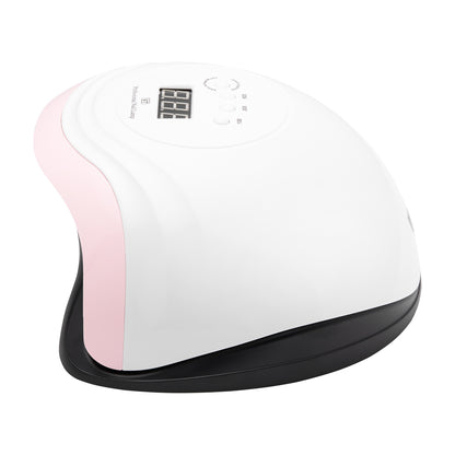 Glow V7 nail lamp in use during a manicure