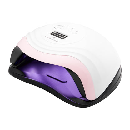 Glow V7 dual LED UV nail lamp, 168W, with electronic timer display
