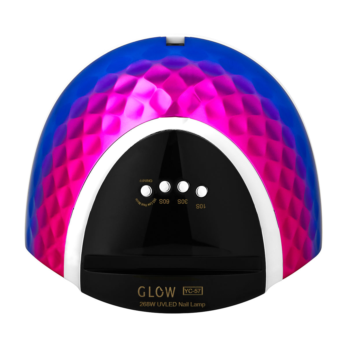 Glow YC57 nail lamp in use during a manicure