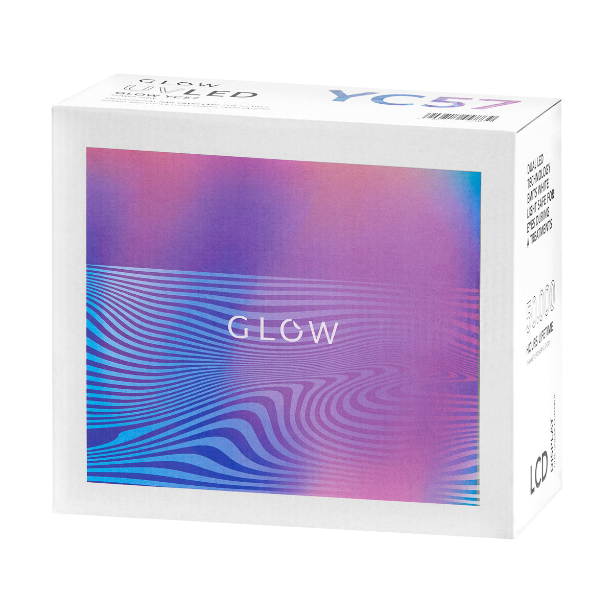 Glow YC57 nail lamp with retail packaging