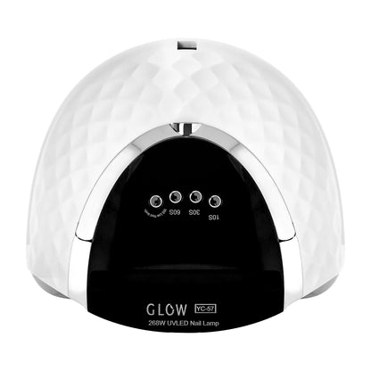 Glow YC57 nail lamp in use during a manicure