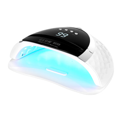 Glow YC57 dual LED UV nail lamp, 268W, white with 57 diodes