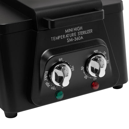 SM-360A sterilizer viewed from the side