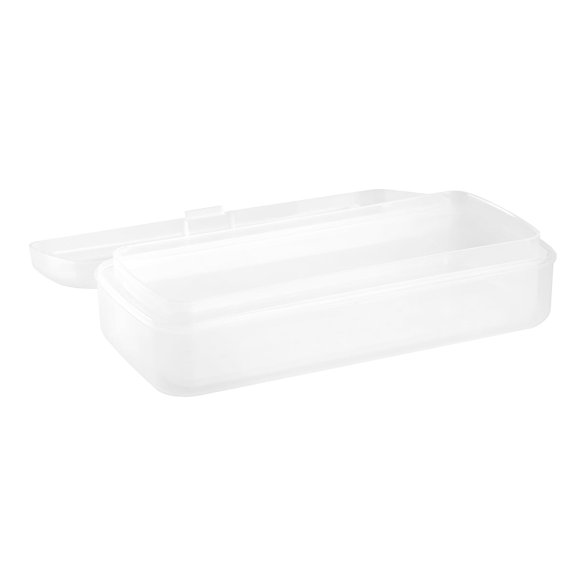 Instrument disinfection tray W2 with the basket lifted out