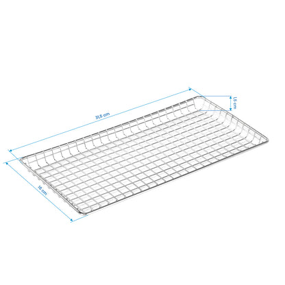 Lafomed autoclave tray 12 L seen from above