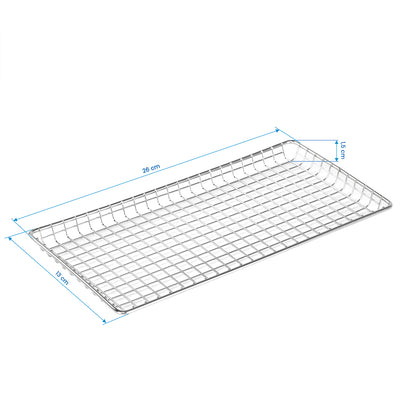Lafomed autoclave tray 8 L seen from above