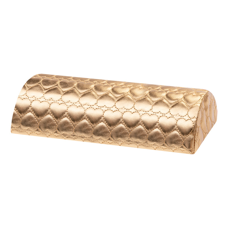 Manicure hand cushion in gold