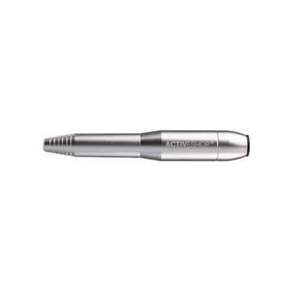 Mini Pro203 silver compact nail drill machine with in-line speed control