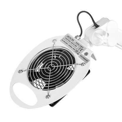 Momo 6606 extractor fan and intake close up