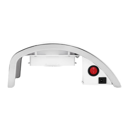 Momo Basic 383 dust extractor with the filter bag compartment open