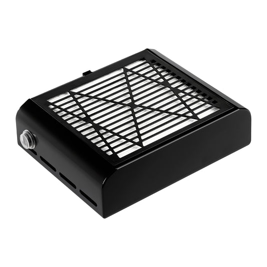 Momo J-23 cassette nail dust extractor, black desktop unit