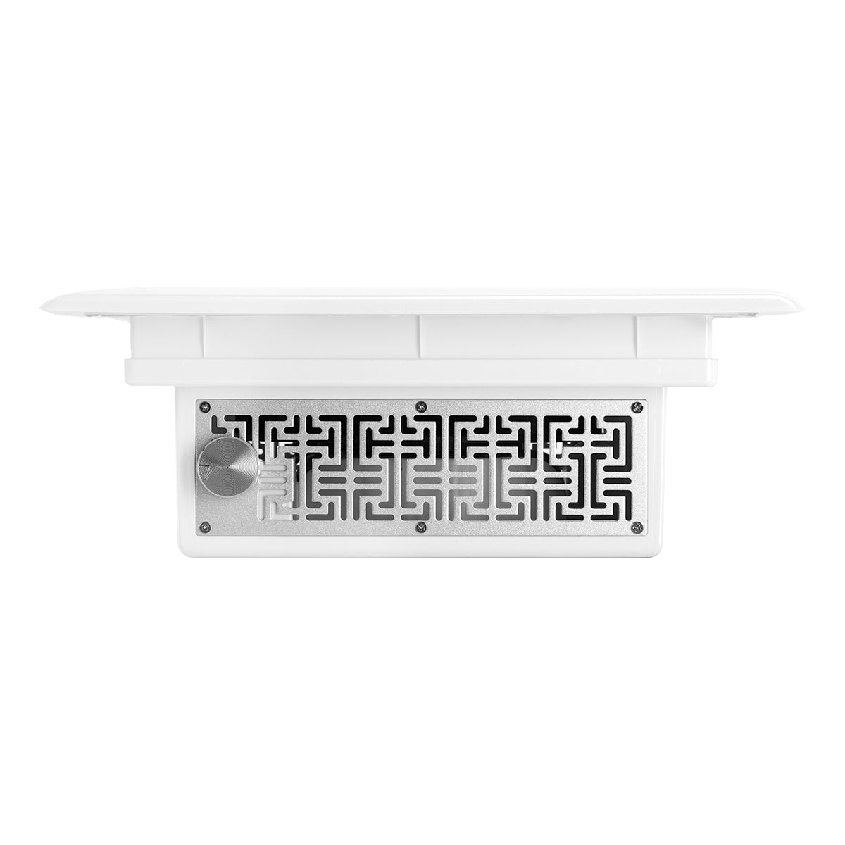 Momo J-404 extractor recessed into a manicure table