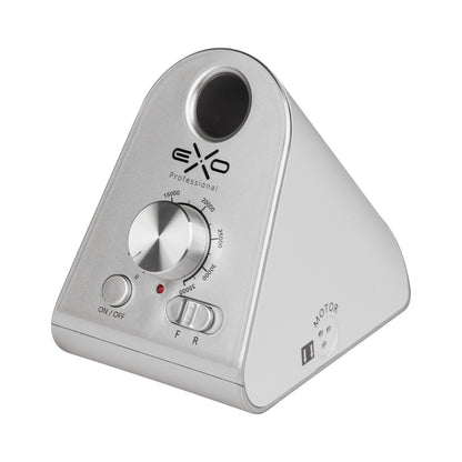 Momo P30 white 60W desktop dust extractor with Exo Silent SX7 brushless nail drill
