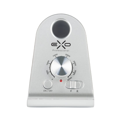 Momo P30 white 60W desktop dust extractor with Exo Silent SX7 brushless nail drill