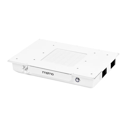 Momo Professional J-02 built-in cassette dust extractor, 48W, white