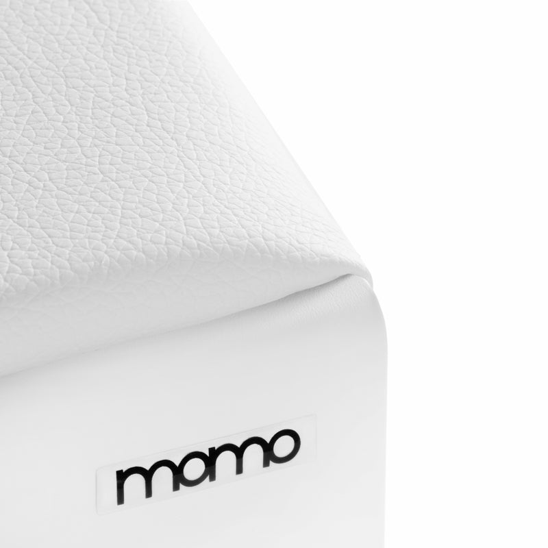 Momo Professional hand rest showing the clearance underneath for equipment
