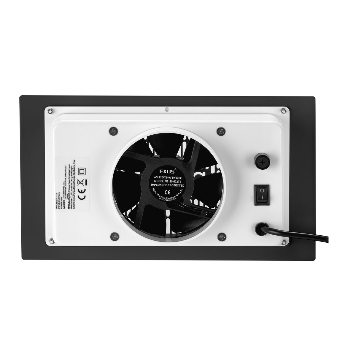 Momo S-41 intake grille level with the working surface