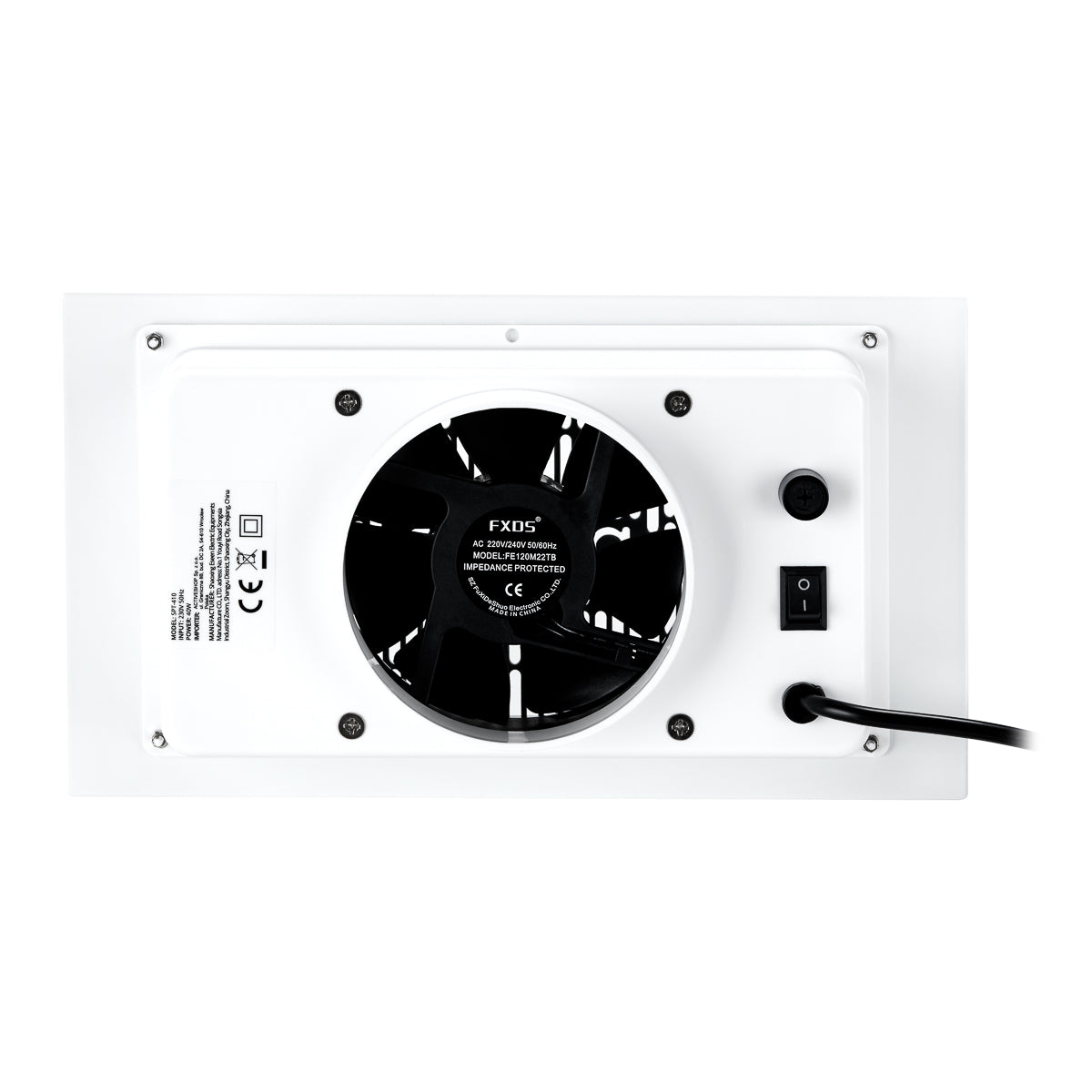 Momo S-41 intake grille level with the working surface