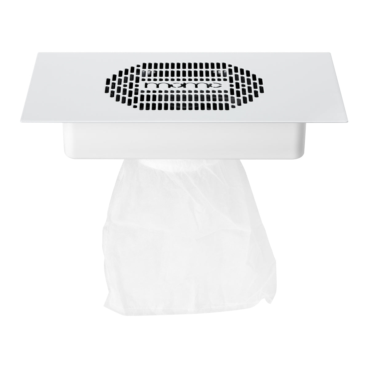 Momo S-41 built-in nail dust extractor with mounting detail