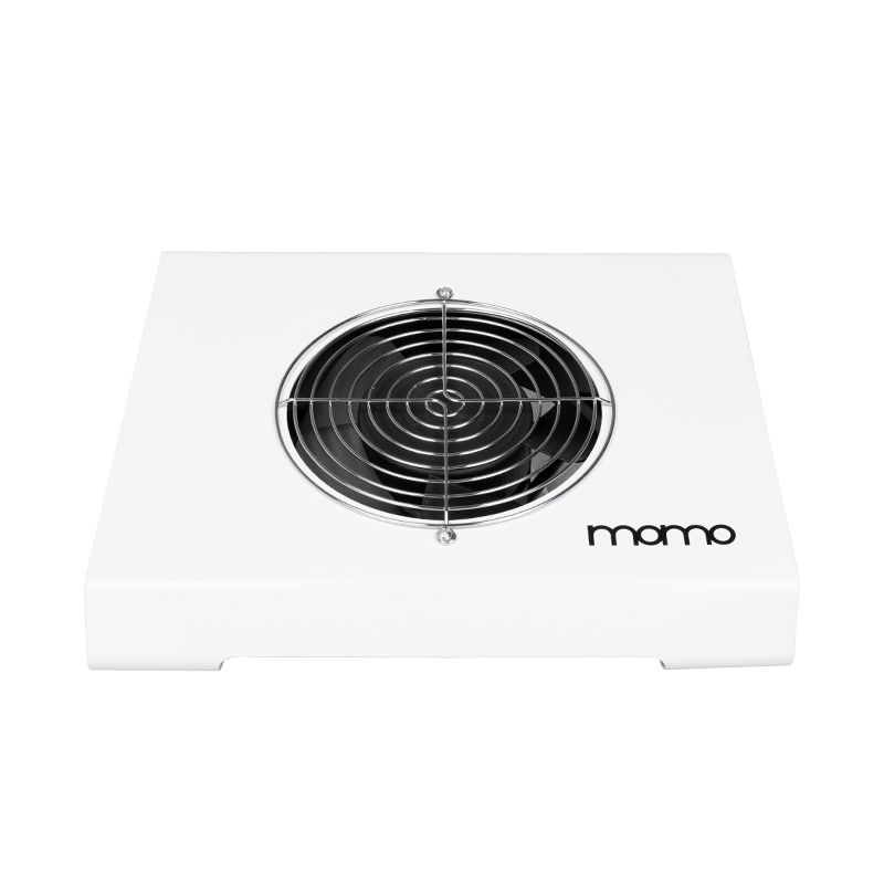 Momo X-2S dust extractor in use during a manicure