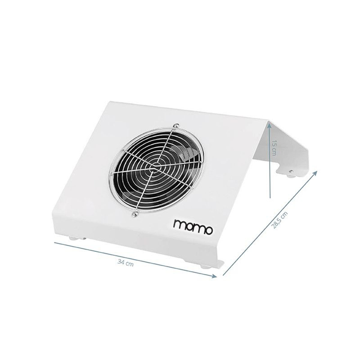 Momo X-2S Professional nail dust extractor with packaging