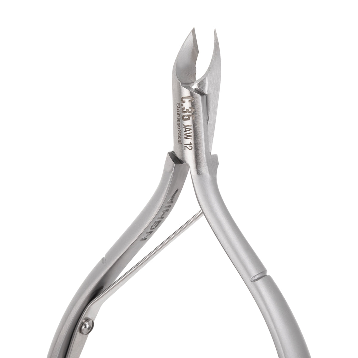 Nghia cuticle nippers C-35 working tip detail