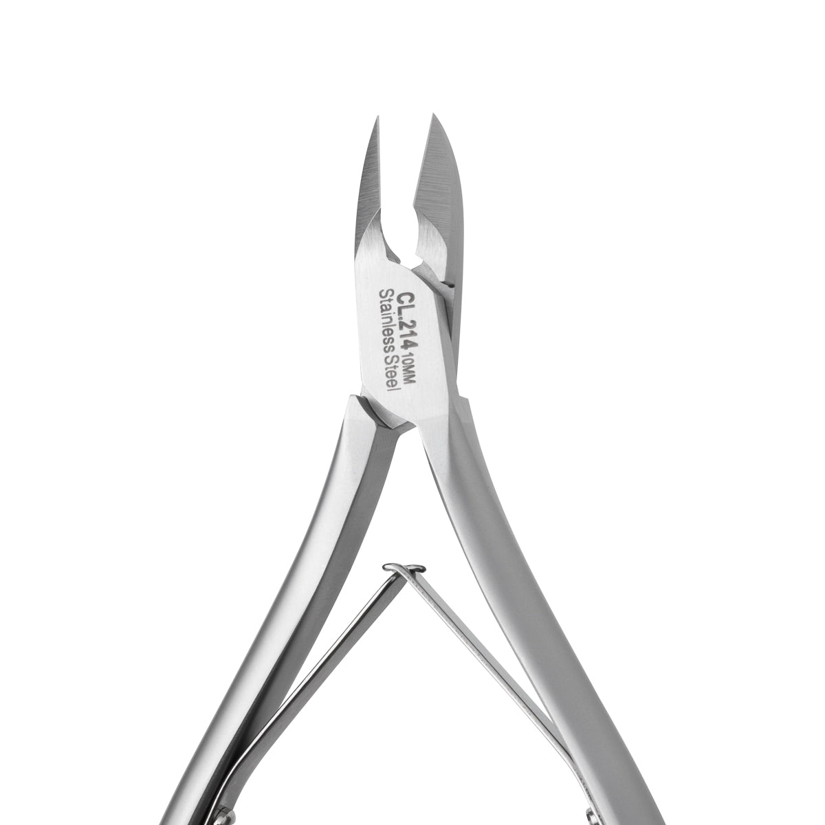 Nghia cuticle nippers CL.214 shown in the hand