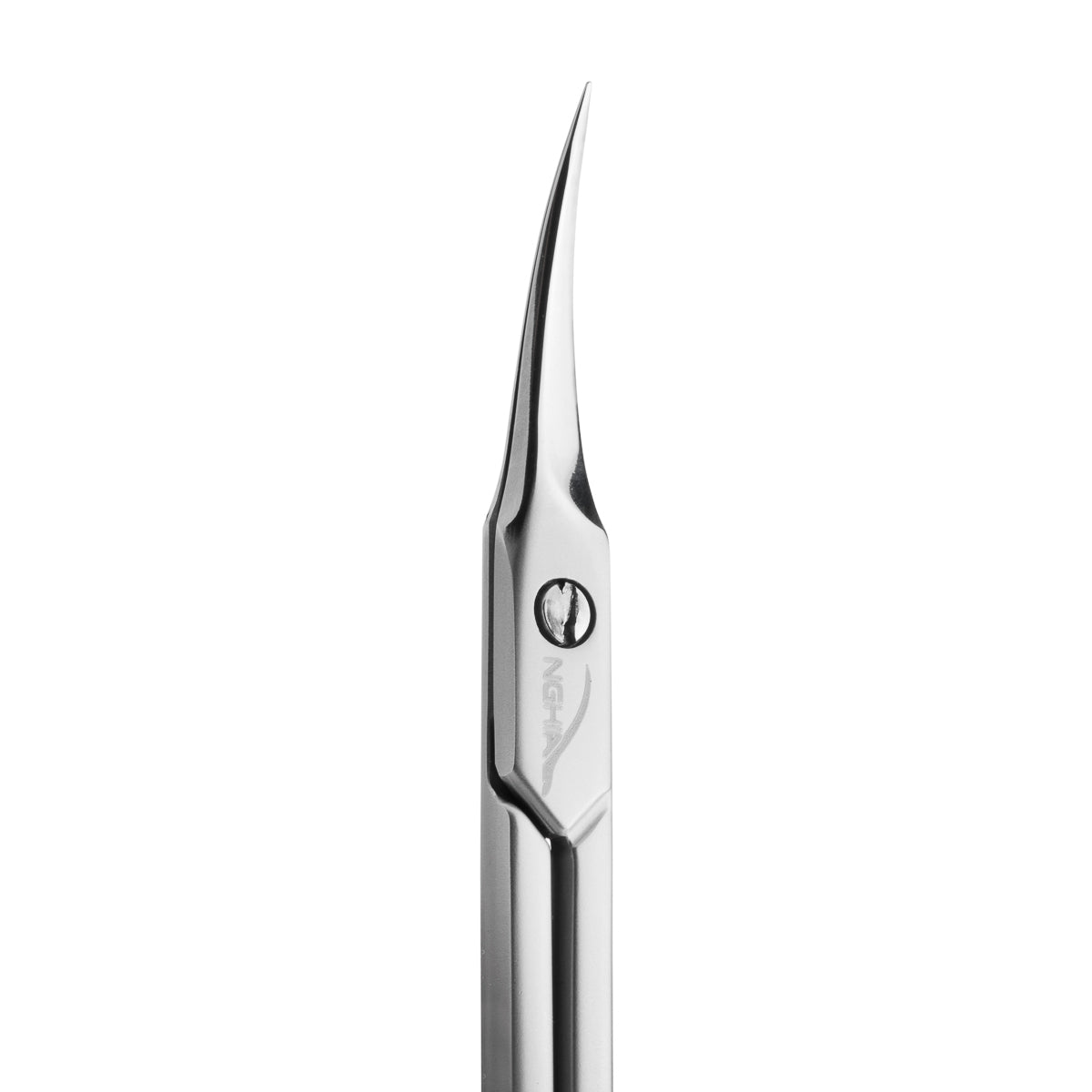 Nghia cuticle scissors KD.708 shown in the hand