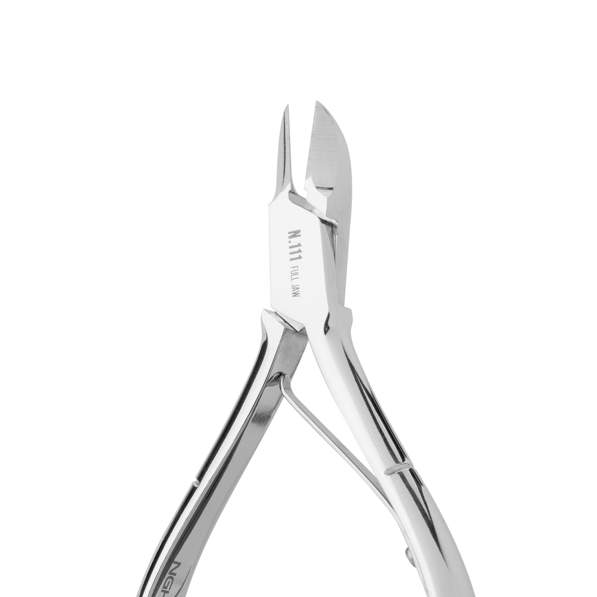 Nghia nail nippers N-111 shown in the hand