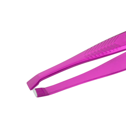 Nghia tweezers N-425 Purple tip detail