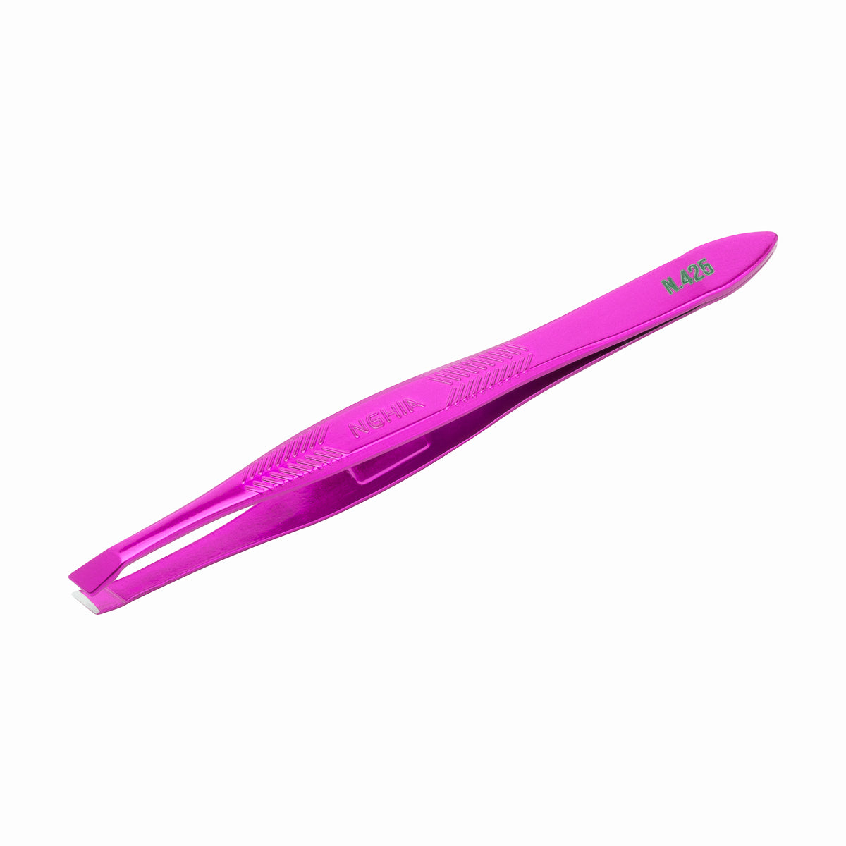 Nghia tweezers N-425 Purple in stainless steel
