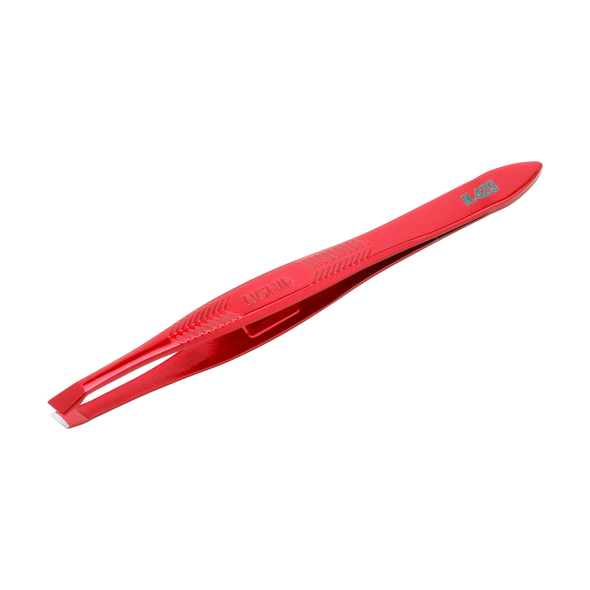 Nghia tweezers N-425 Red in stainless steel