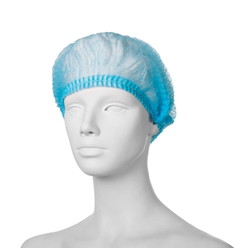 Non-woven cap of the CLIP type 100 pcs.