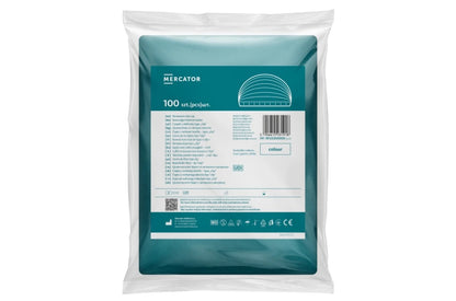 Non-woven cap of the CLIP type 100 pcs.