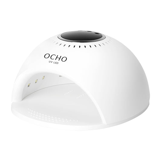 Ocho Nails 8 lamp front view with the curing chamber open