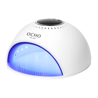 Ocho Nails 8 dual LED UV nail lamp, 84W, white