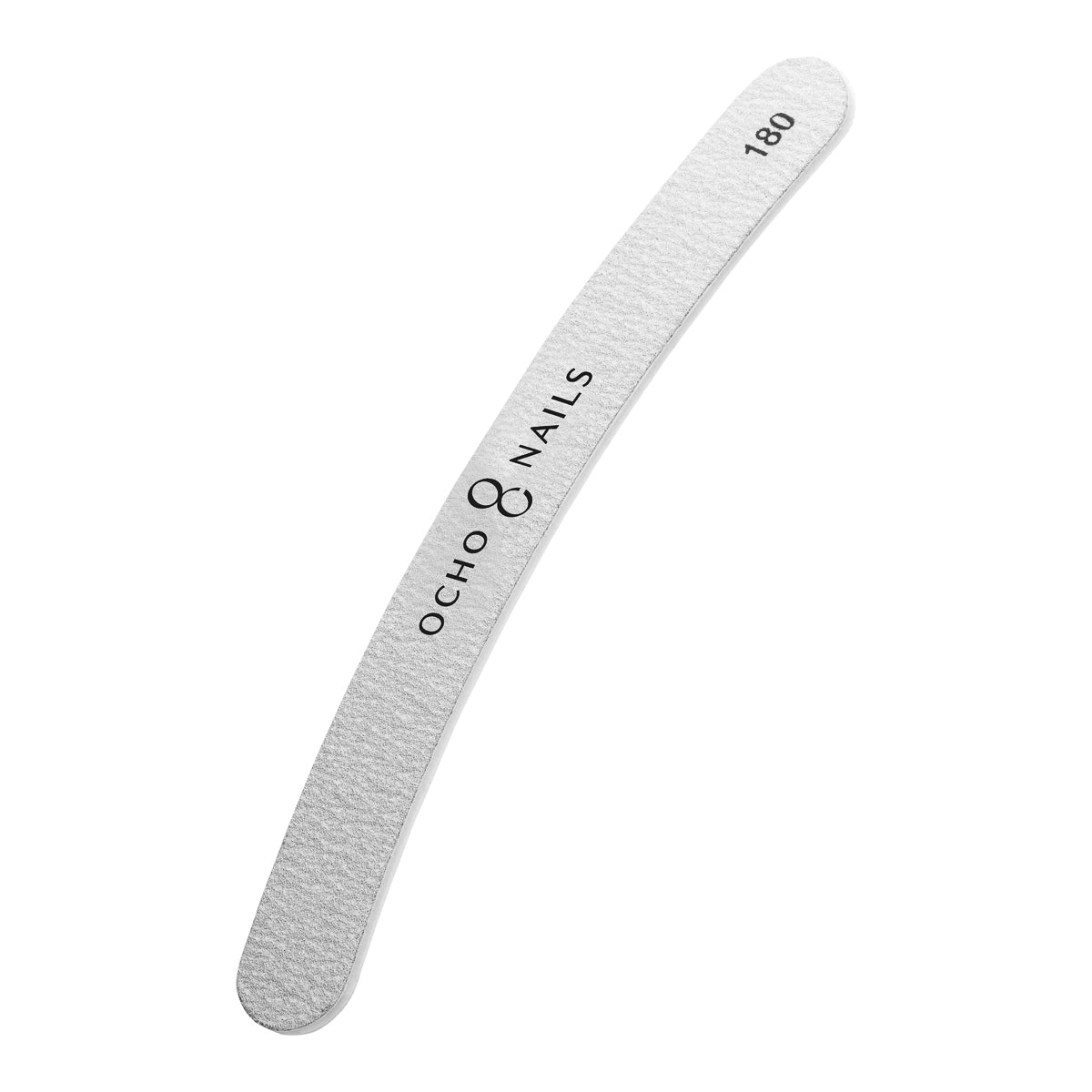 Ocho Nails banana nail file, 100/180 grit