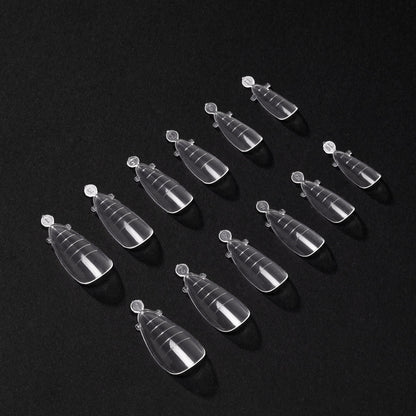 Ocho Nails almond dual forms packaging