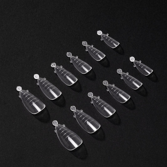 Ocho Nails almond dual forms packaging