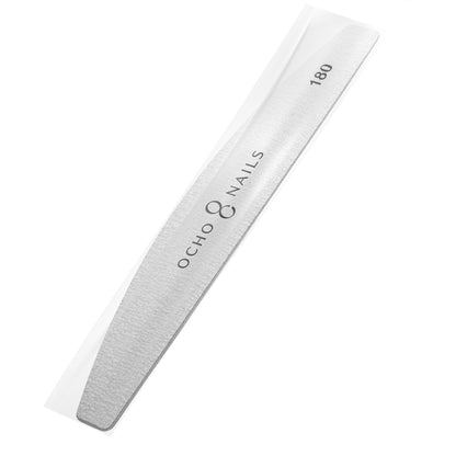 Ocho Nails half-moon nail file, 100/180 grit