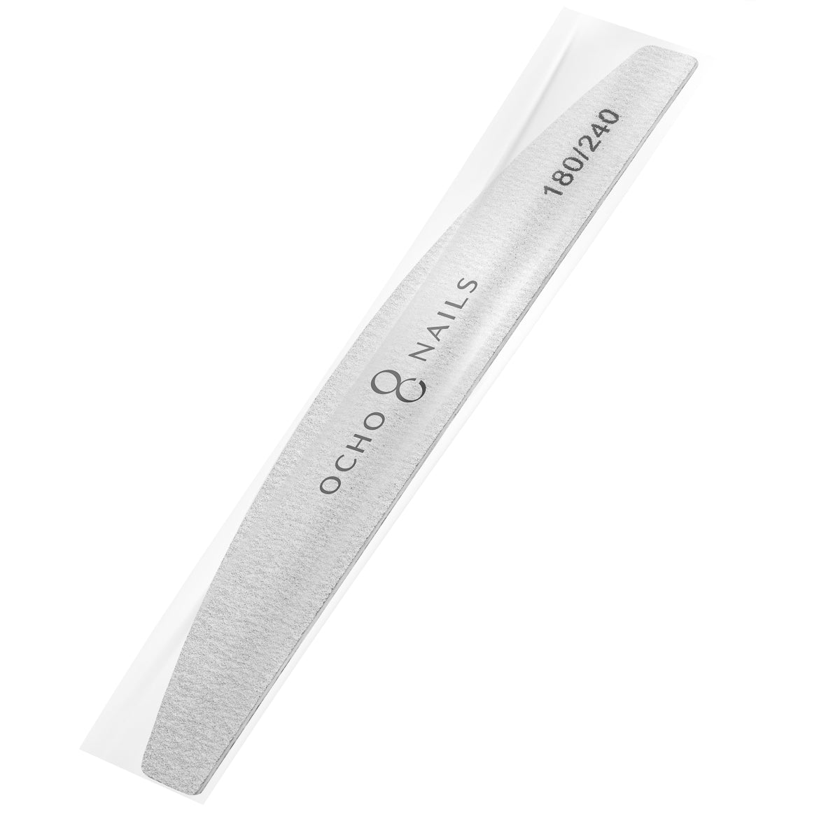 Ocho Nails half-moon nail file, 180/240 grit