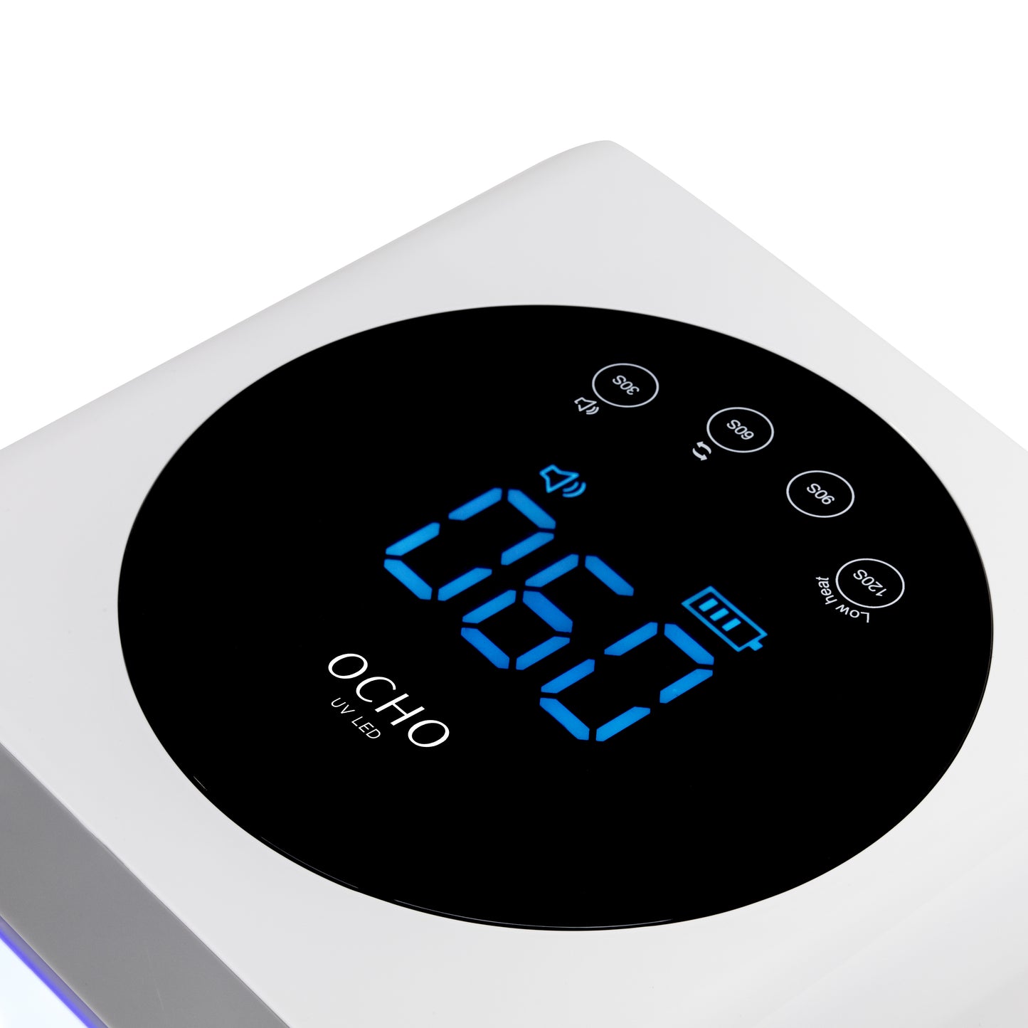 Ocho Nails X22 control panel and timer display