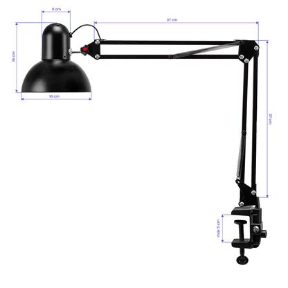 PiX 314 adjustable desk lamp with packaging